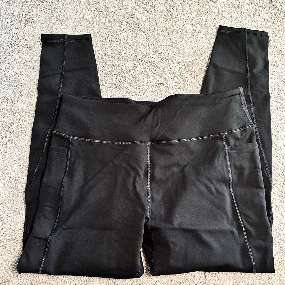 Mirity Black Leggings Yoga Pants Workout Active Plus Size 3X New with Tags